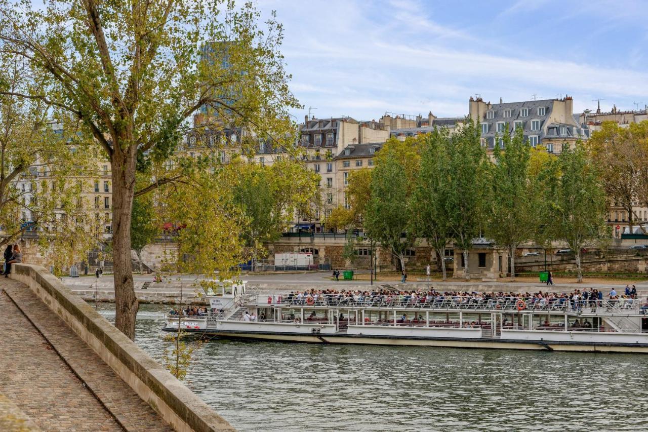 Appartement Design Ile St Louis - Welkeys Paris Luaran gambar